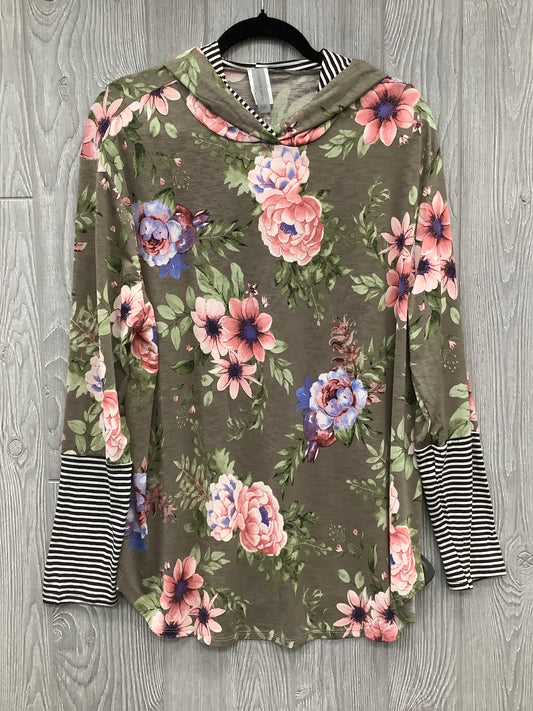 Top Long Sleeve By Honeyme In Multi-colored, Size: Xxl