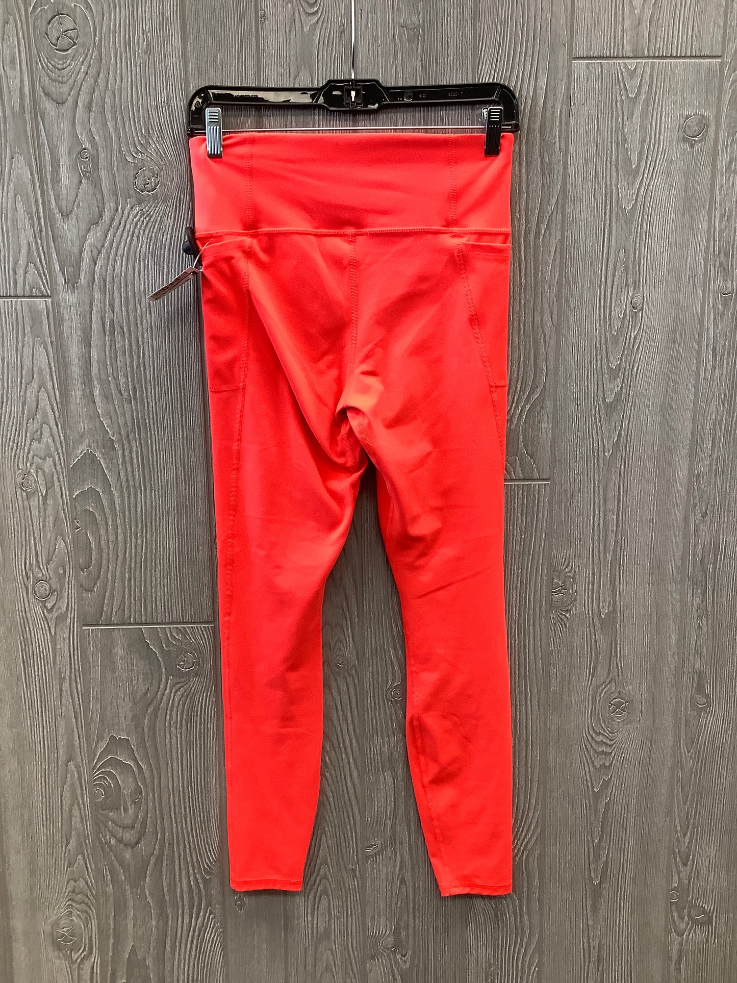 Athletic Leggings By Under Armour In Orange, Size: M