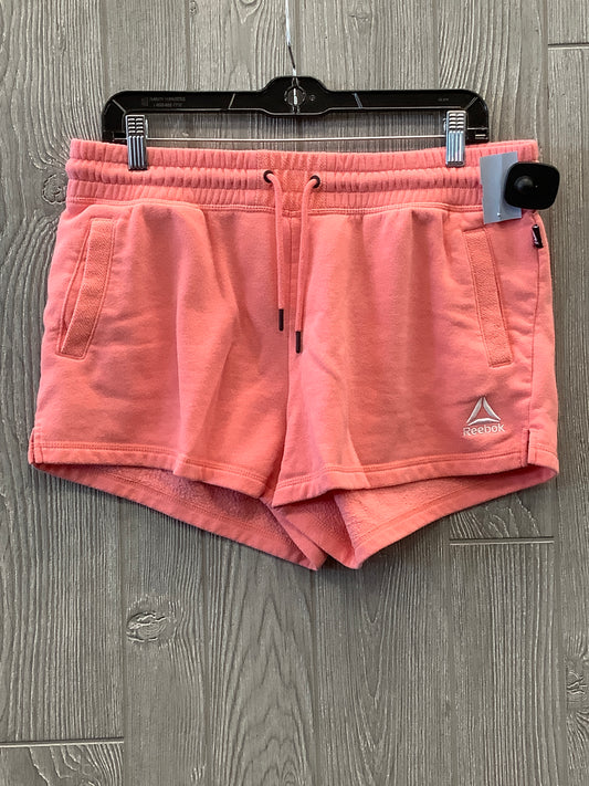 Athletic Shorts By Reebok In Pink, Size: M