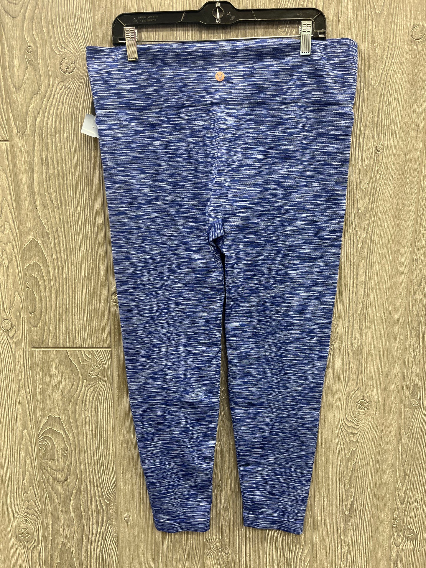 Athletic Leggings By Livi Active In Blue, Size: 1x