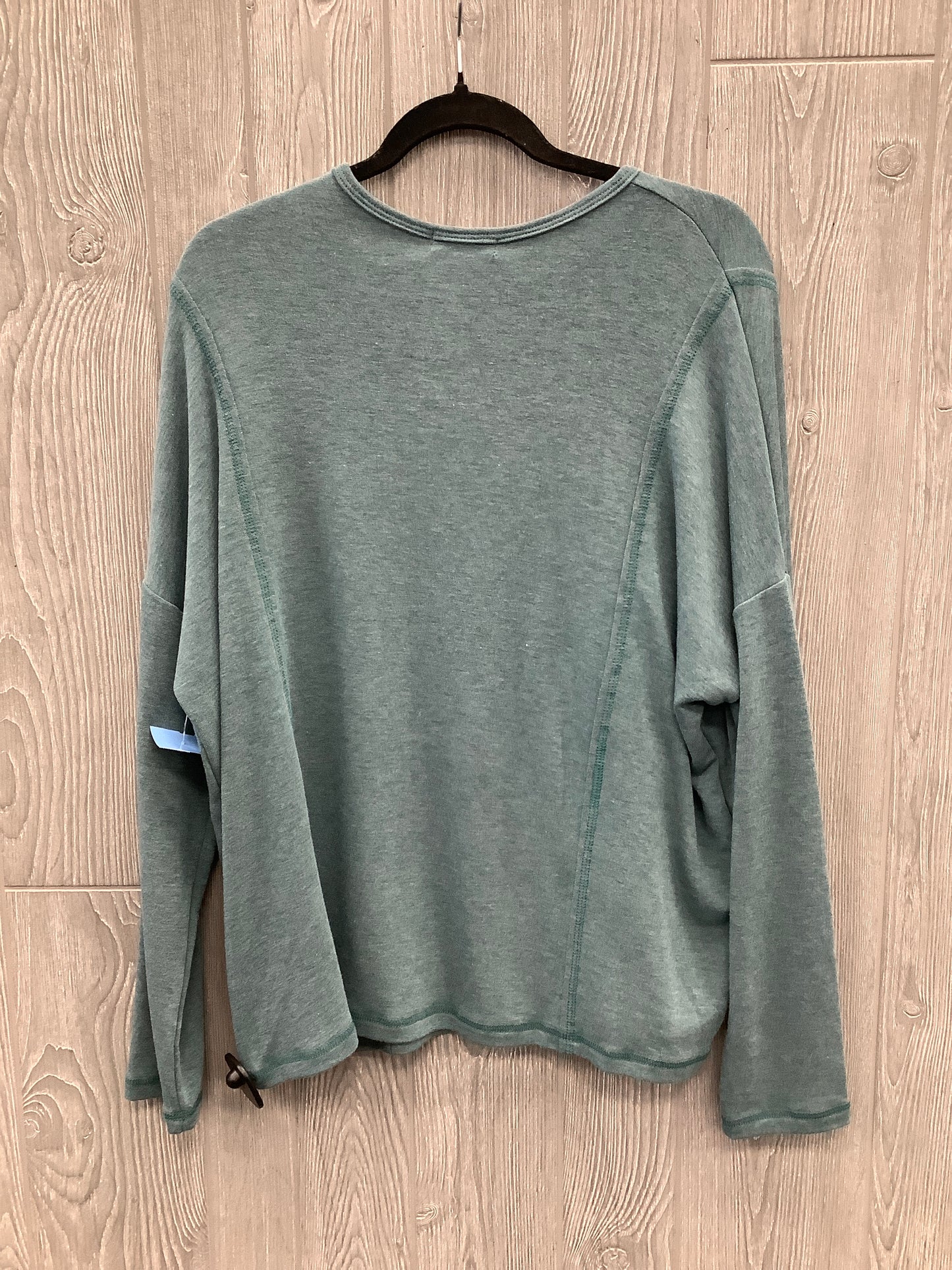 Top Long Sleeve By Cherish In Green, Size: M