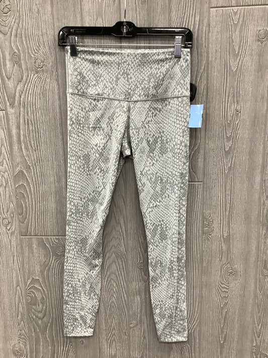 Athletic Leggings By Varley In Grey, Size: S