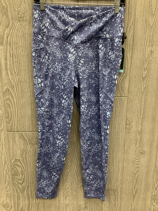 Athletic Leggings By Clothes Mentor In Blue, Size: M