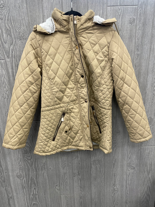 Coat Puffer & Quilted By Clothes Mentor In Tan, Size: 1x