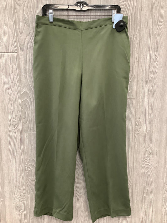 Pants Other By Alfred Dunner In Green, Size: 14