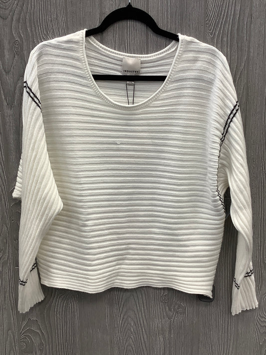 Top Long Sleeve By Clothes Mentor In White, Size: Xl