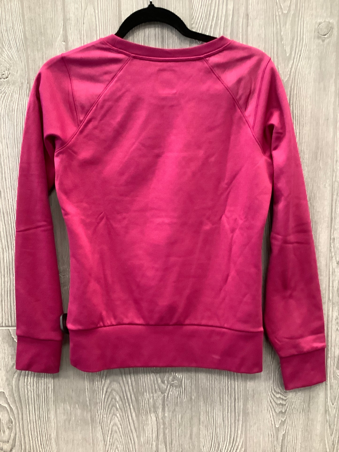 Athletic Top Long Sleeve Crewneck By The North Face In Pink, Size: Xs