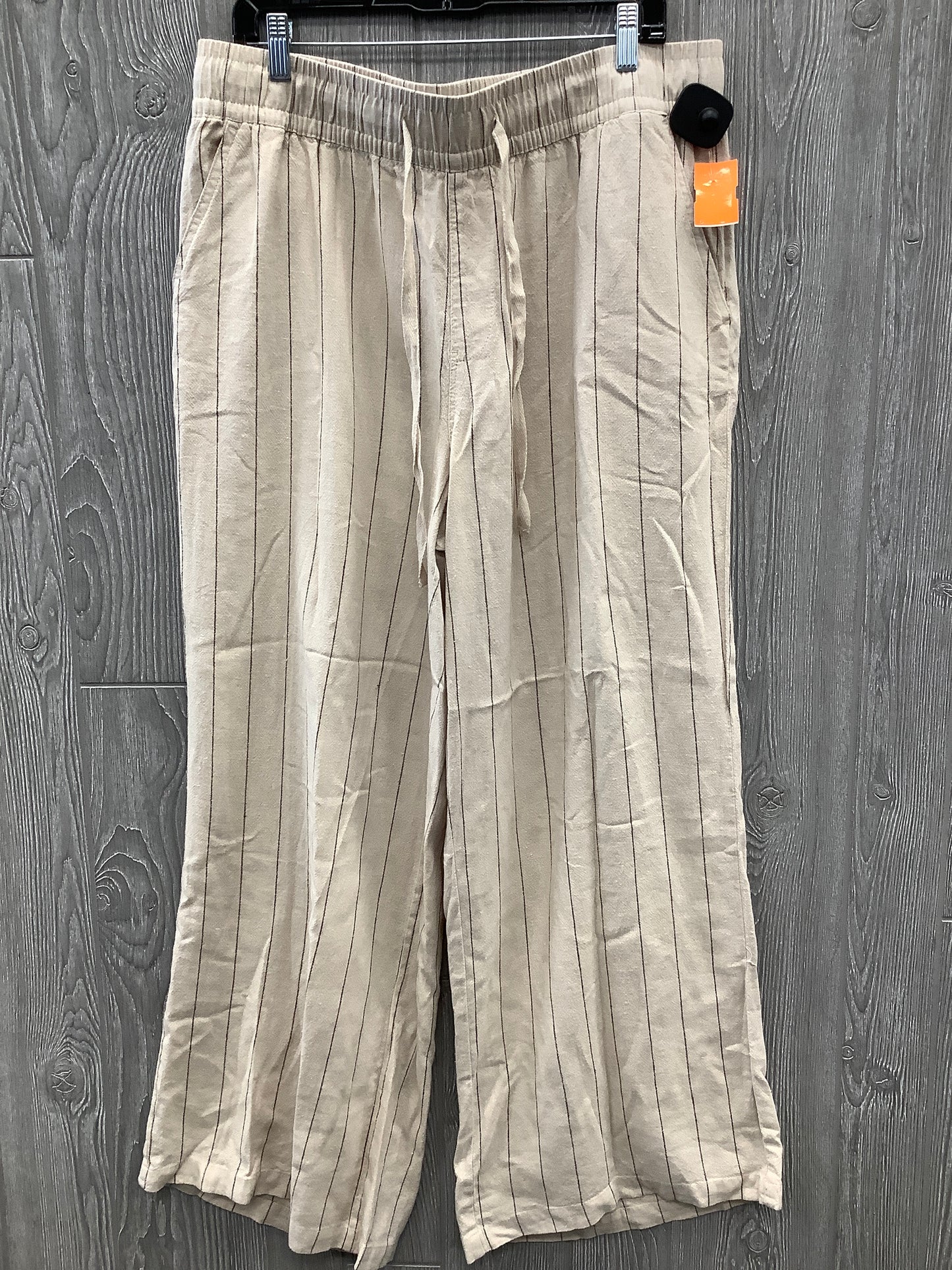 Pants Lounge By Clothes Mentor In Tan, Size: 1x