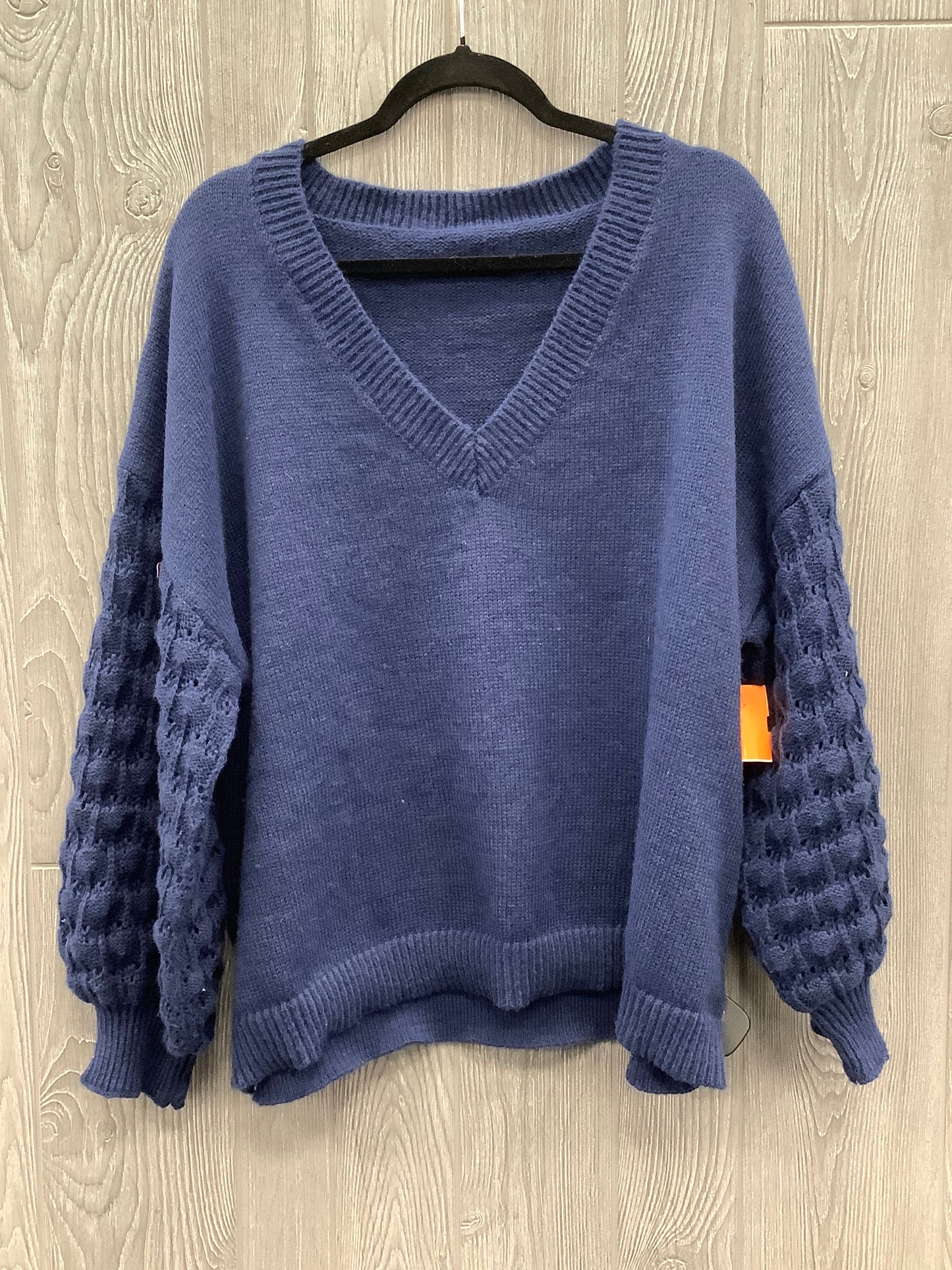 Sweater By Shein In Blue, Size: 2x