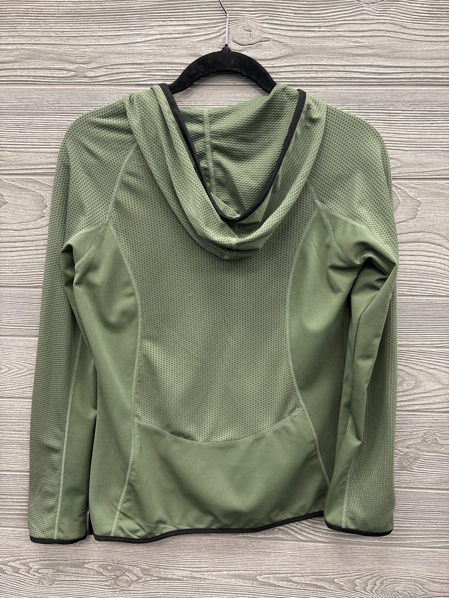 Athletic Top Long Sleeve Hoodie By Clothes Mentor In Green, Size: S