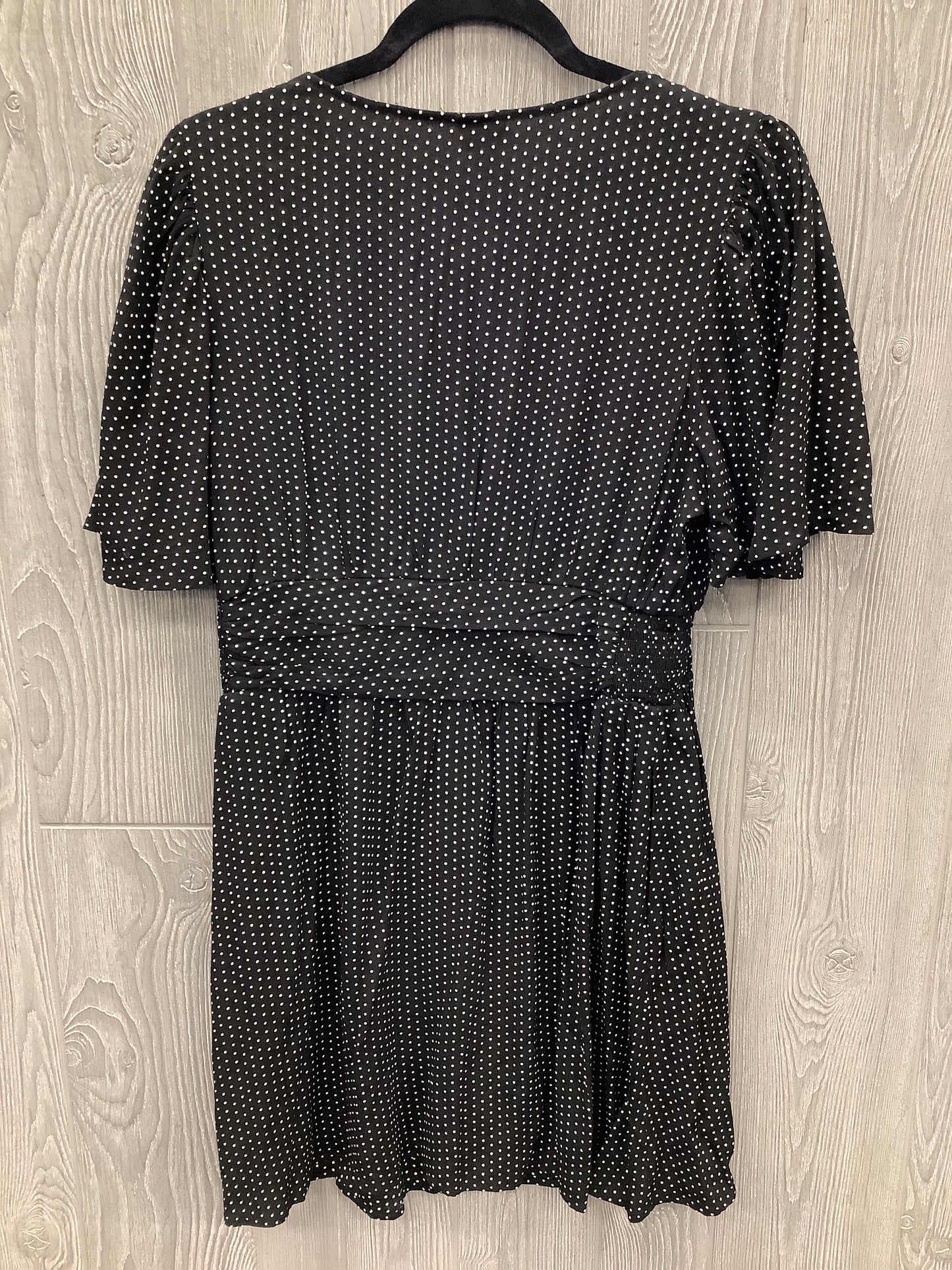 Dress Casual Midi By A New Day In Polkadot Pattern, Size: M