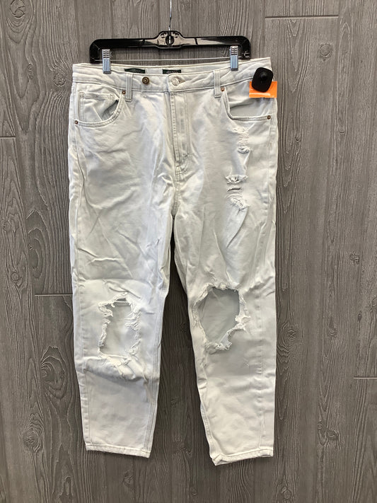 Jeans Straight By Wild Fable In White, Size: 14