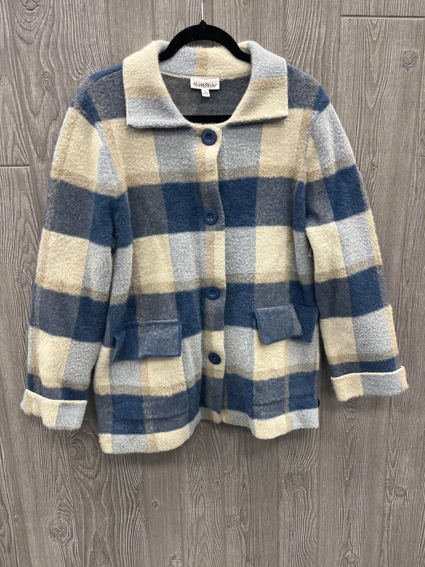 Jacket Other By Northstyle In Plaid Pattern, Size: L