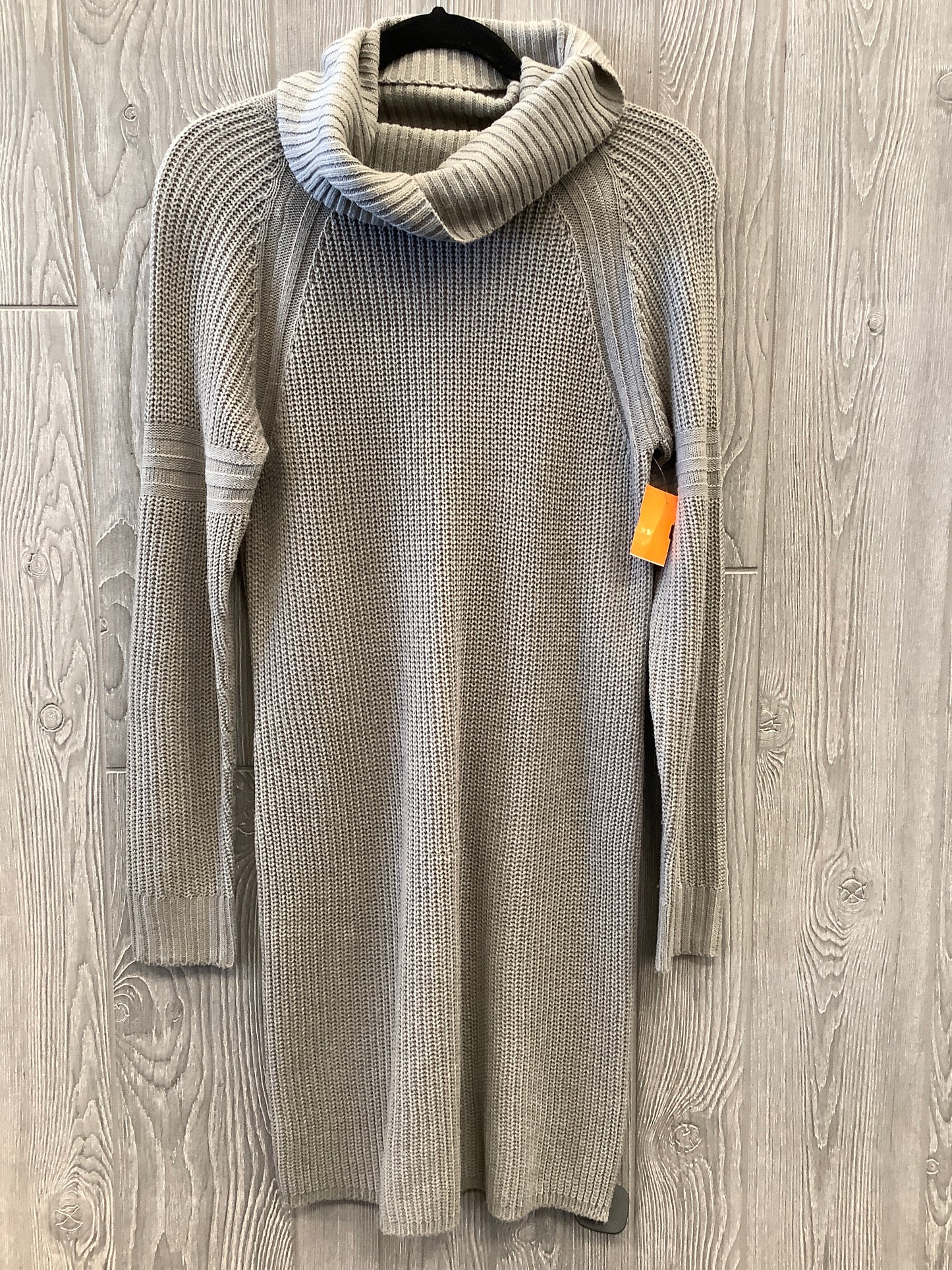 Dress Sweater By Say What In Grey, Size: M