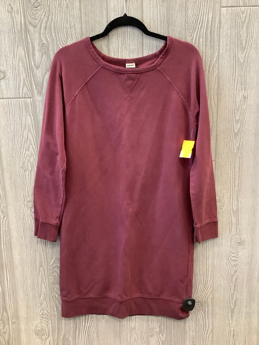 Dress Sweater By Clothes Mentor In Red, Size: S