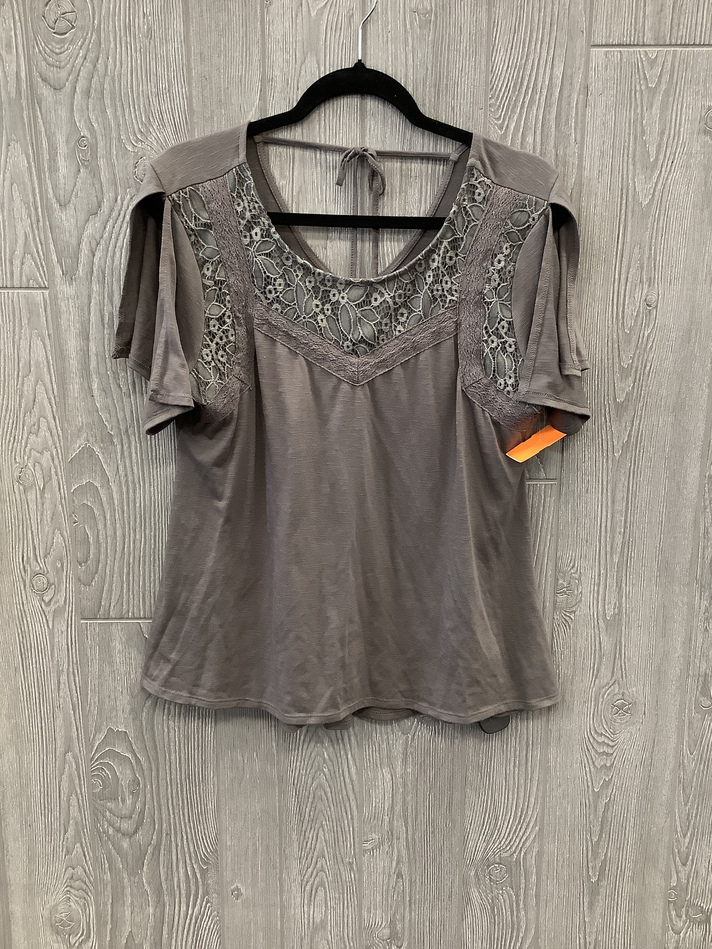 Blouse Short Sleeve By Maurices  Size: L