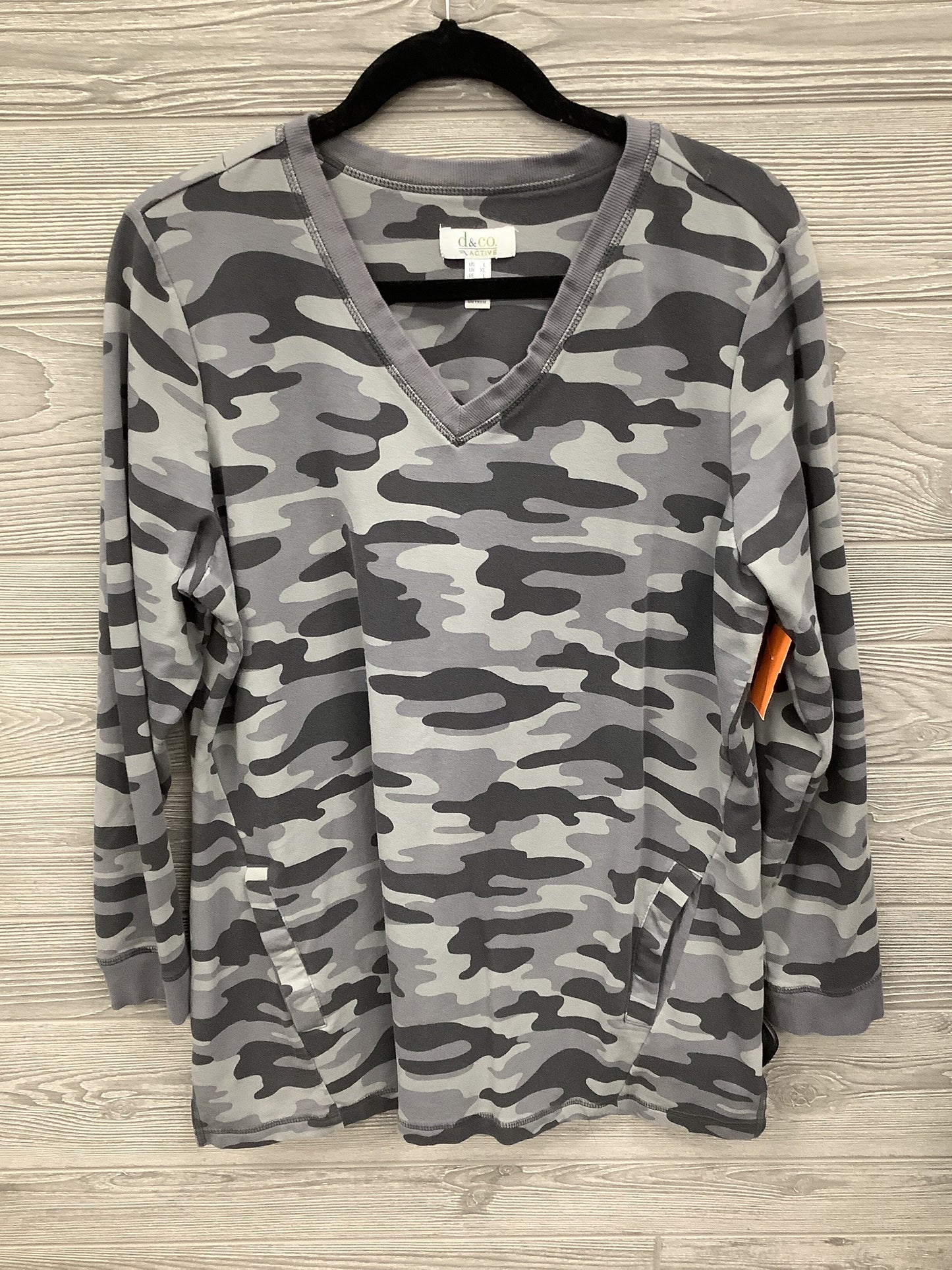 Athletic Top Long Sleeve Crewneck By Clothes Mentor  Size: L