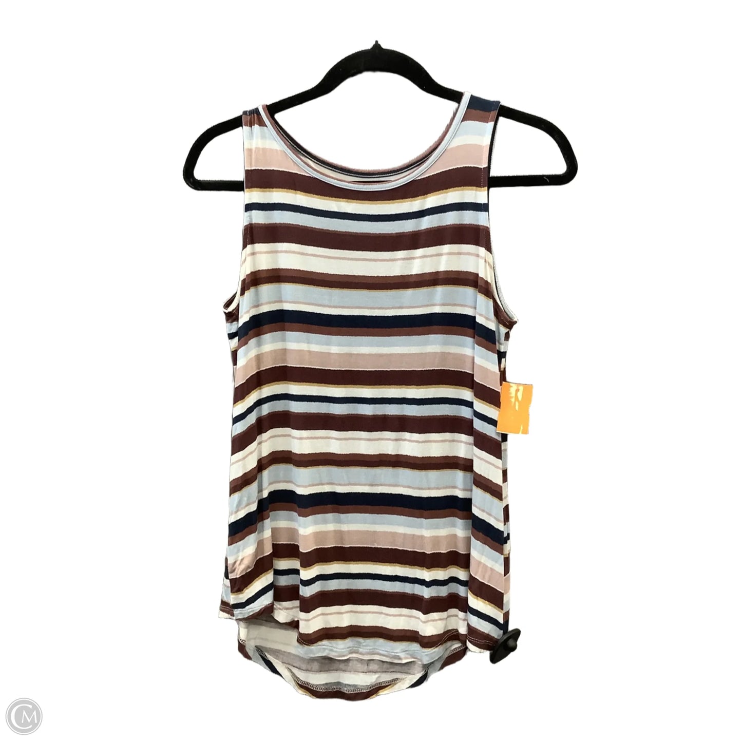 Top Sleeveless By Maurices In Striped Pattern, Size: S