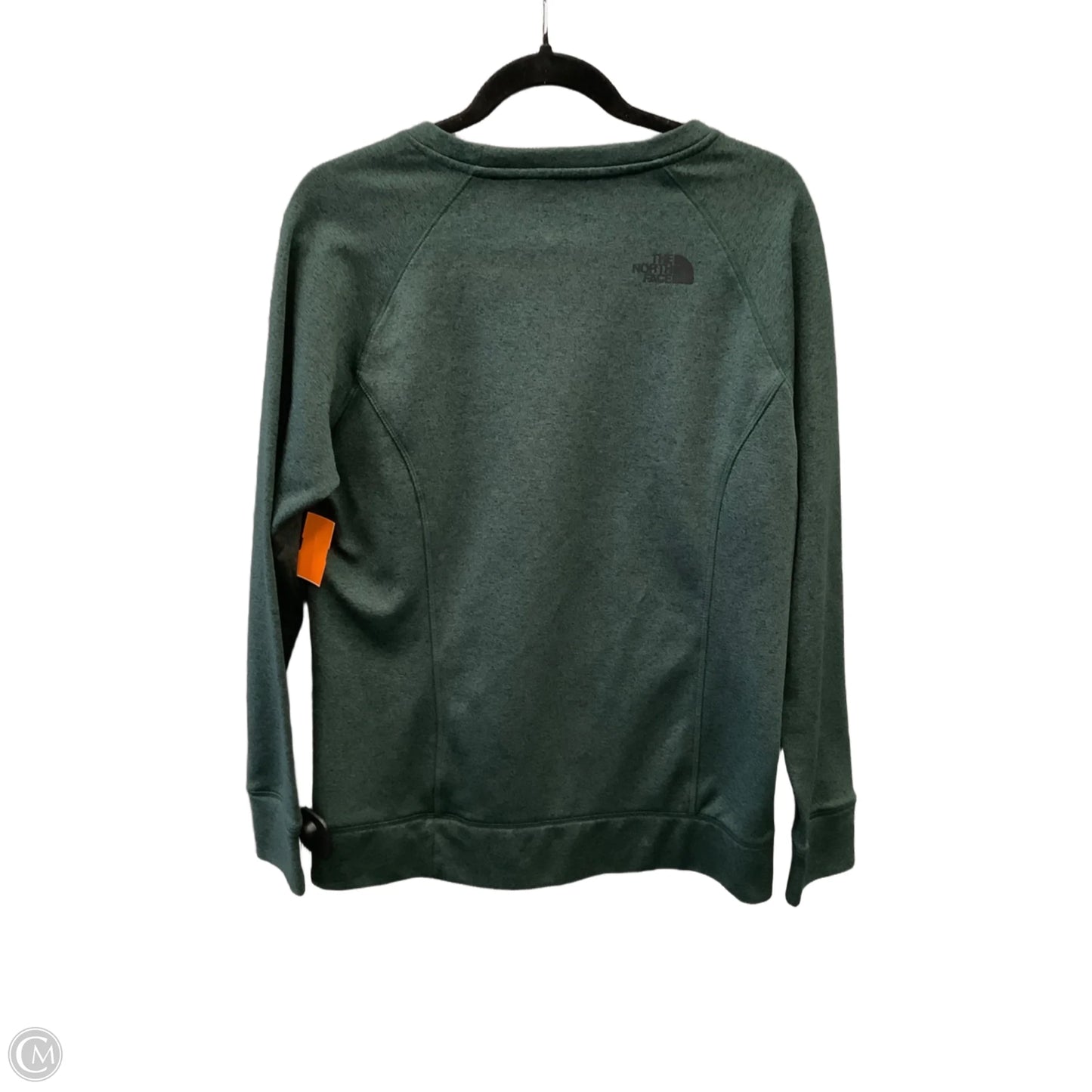 Athletic Sweatshirt Crewneck By The North Face In Green, Size: L