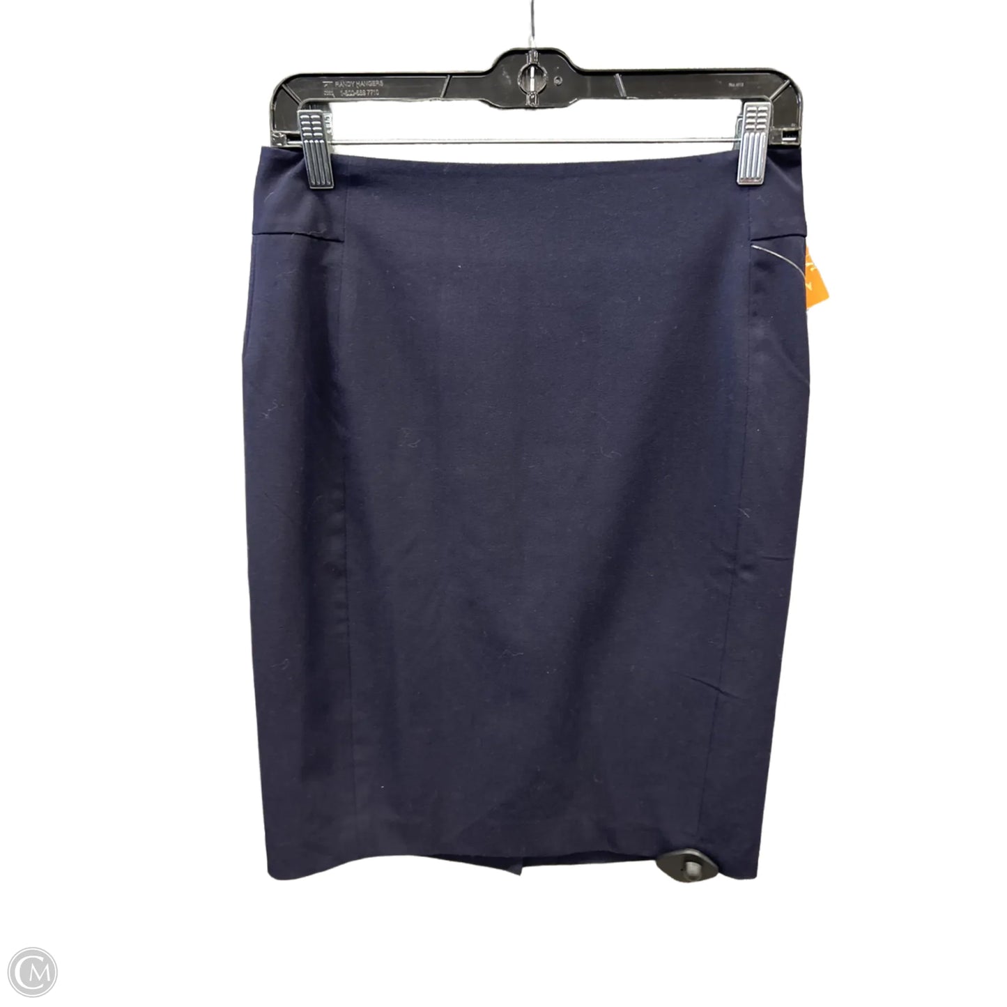 Skirt Midi By Loft In Navy, Size: 4