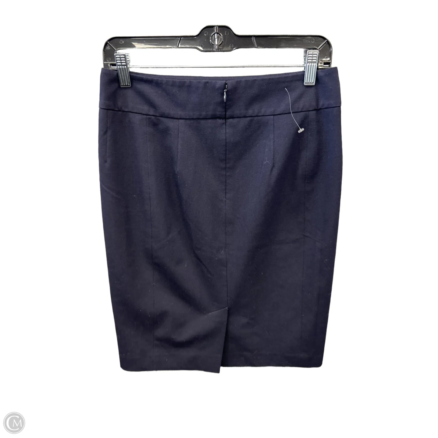 Skirt Midi By Loft In Navy, Size: 4