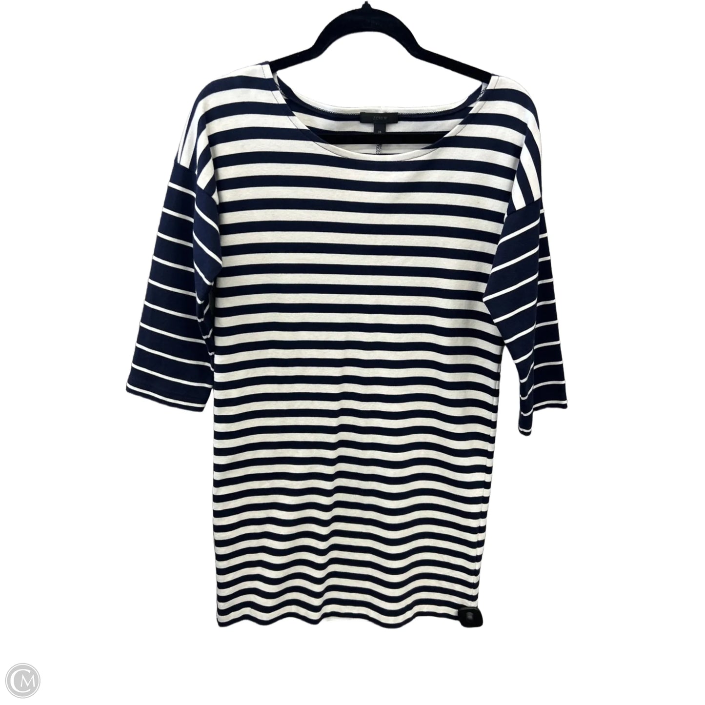 Dress Casual Midi By J. Crew In Striped Pattern, Size: Xs