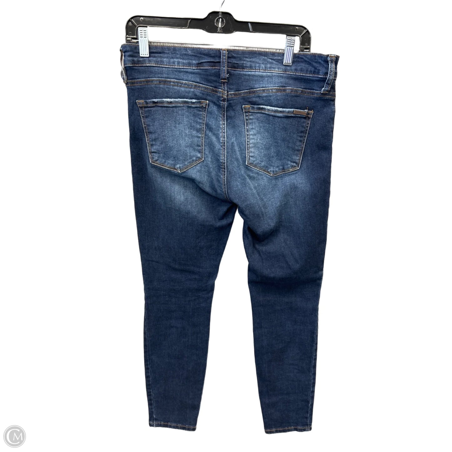 Jeans Skinny By Sts Blue In Blue Denim, Size: 12
