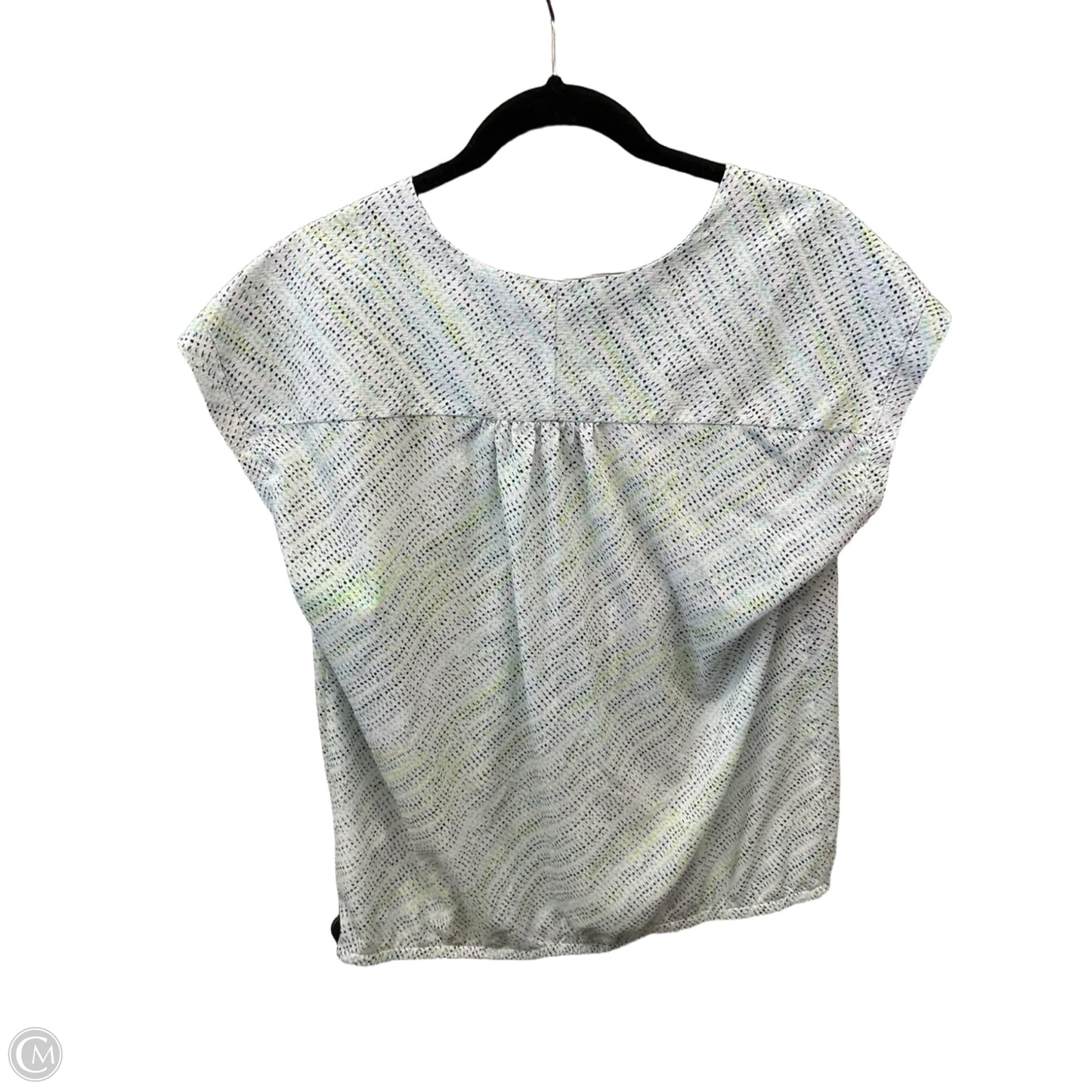 Top Sleeveless By Liz Claiborne In Blue & Green, Size: M