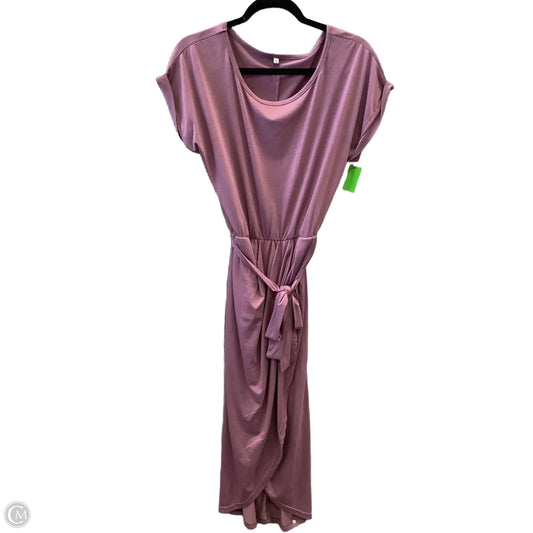 Dress Casual Maxi By Clothes Mentor In Purple, Size: L