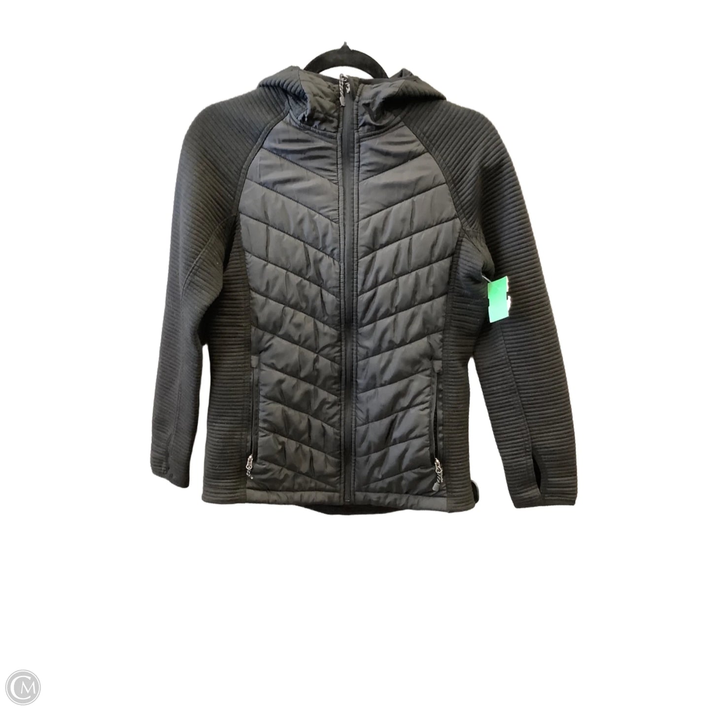 Jacket Puffer & Quilted By Avalanche In Black, Size: S