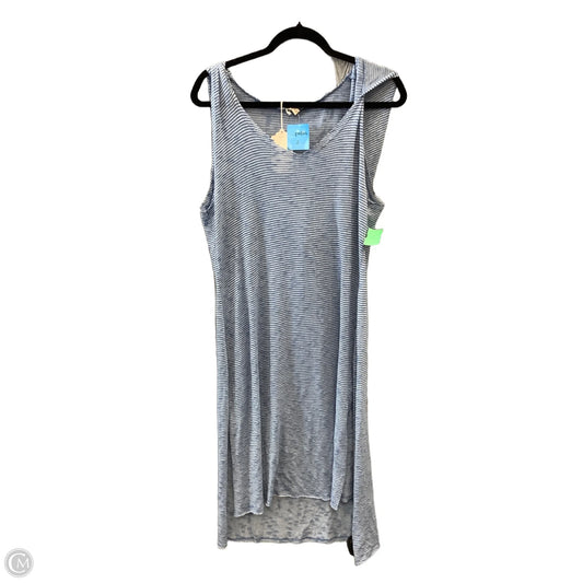 Dress Casual Midi By Hem & Thread In Blue, Size: L