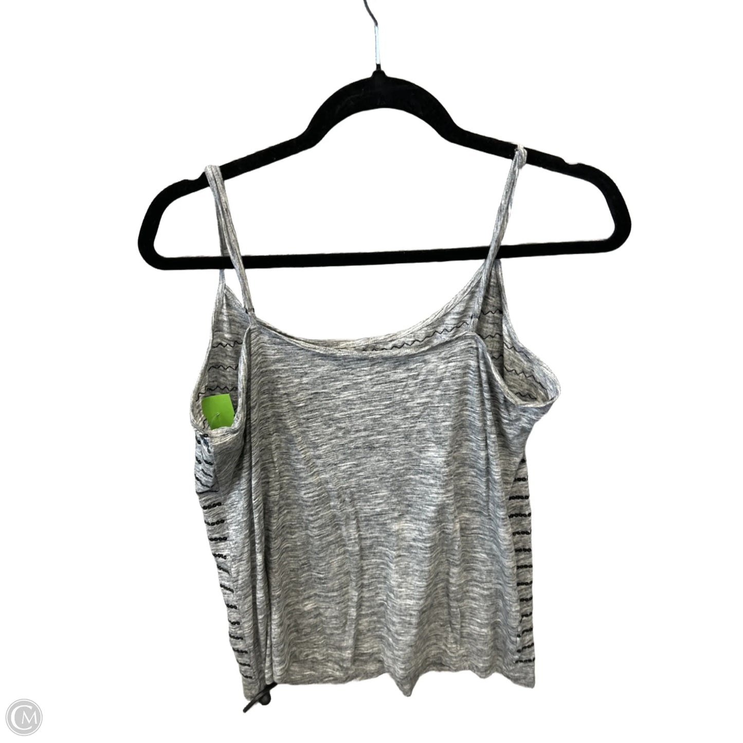 Top Sleeveless By Loft In Grey, Size: Xl