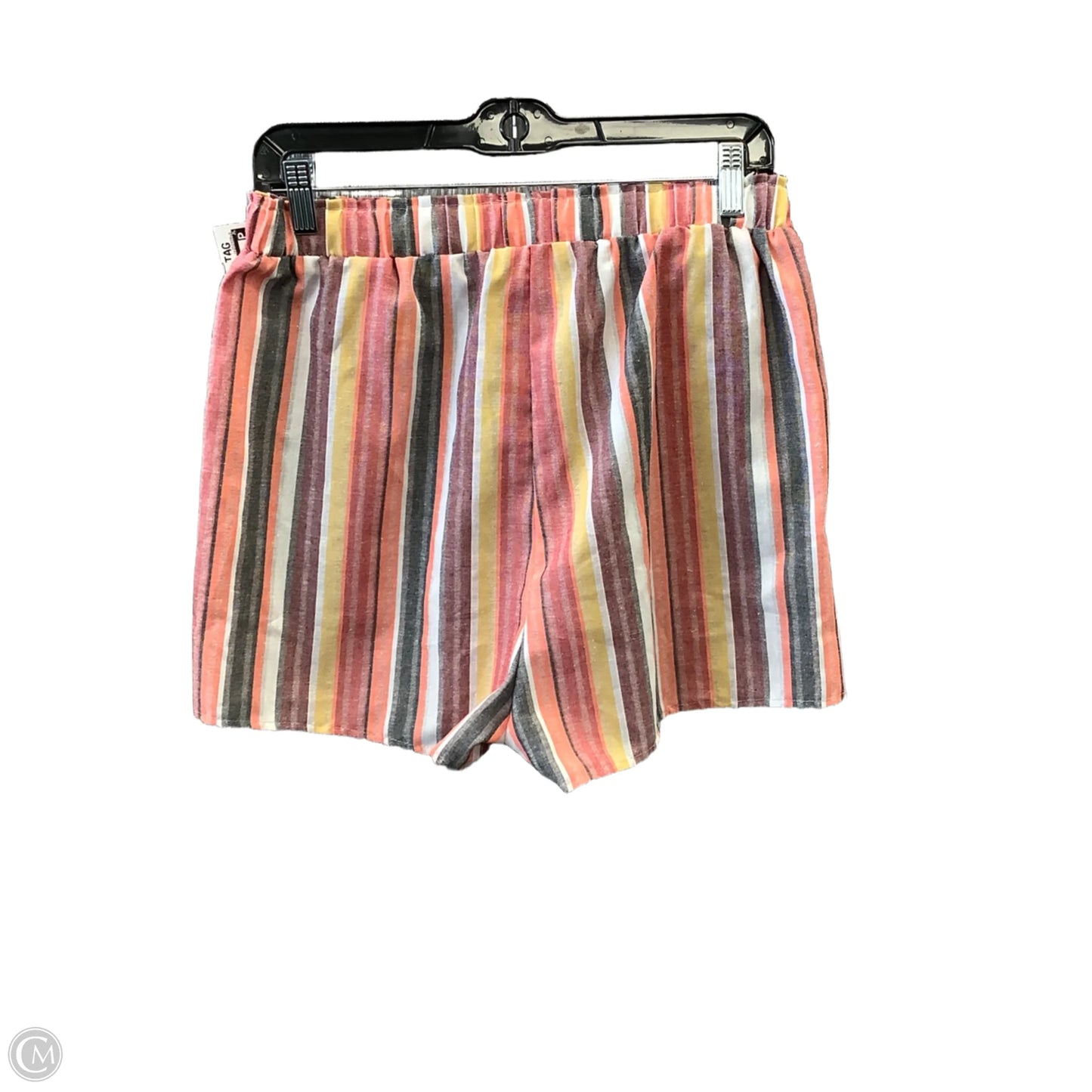 Shorts Set By Shein In Striped Pattern, Size: L