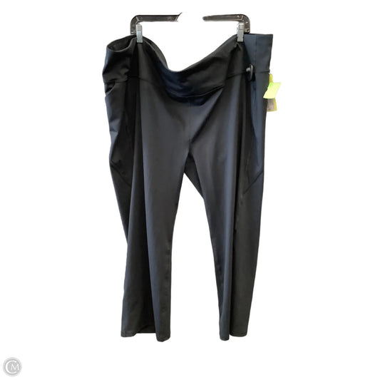 Athletic Leggings By All In Motion In Black, Size: 4x
