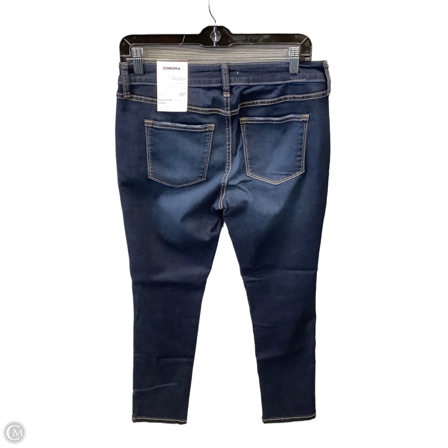 Jeans Skinny By Sonoma In Blue Denim, Size: 8p