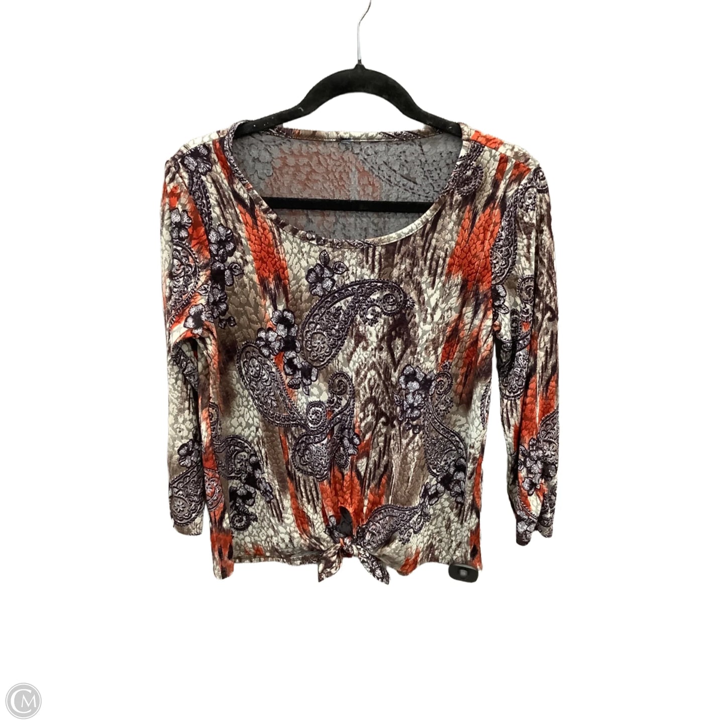 Top Long Sleeve By Clothes Mentor In Multi-colored, Size: Mp