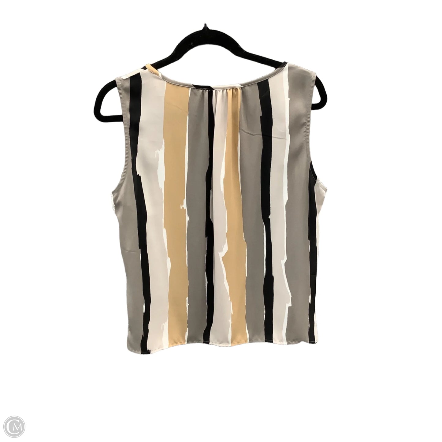 Top Sleeveless By Nine West Apparel In Multi-colored, Size: L