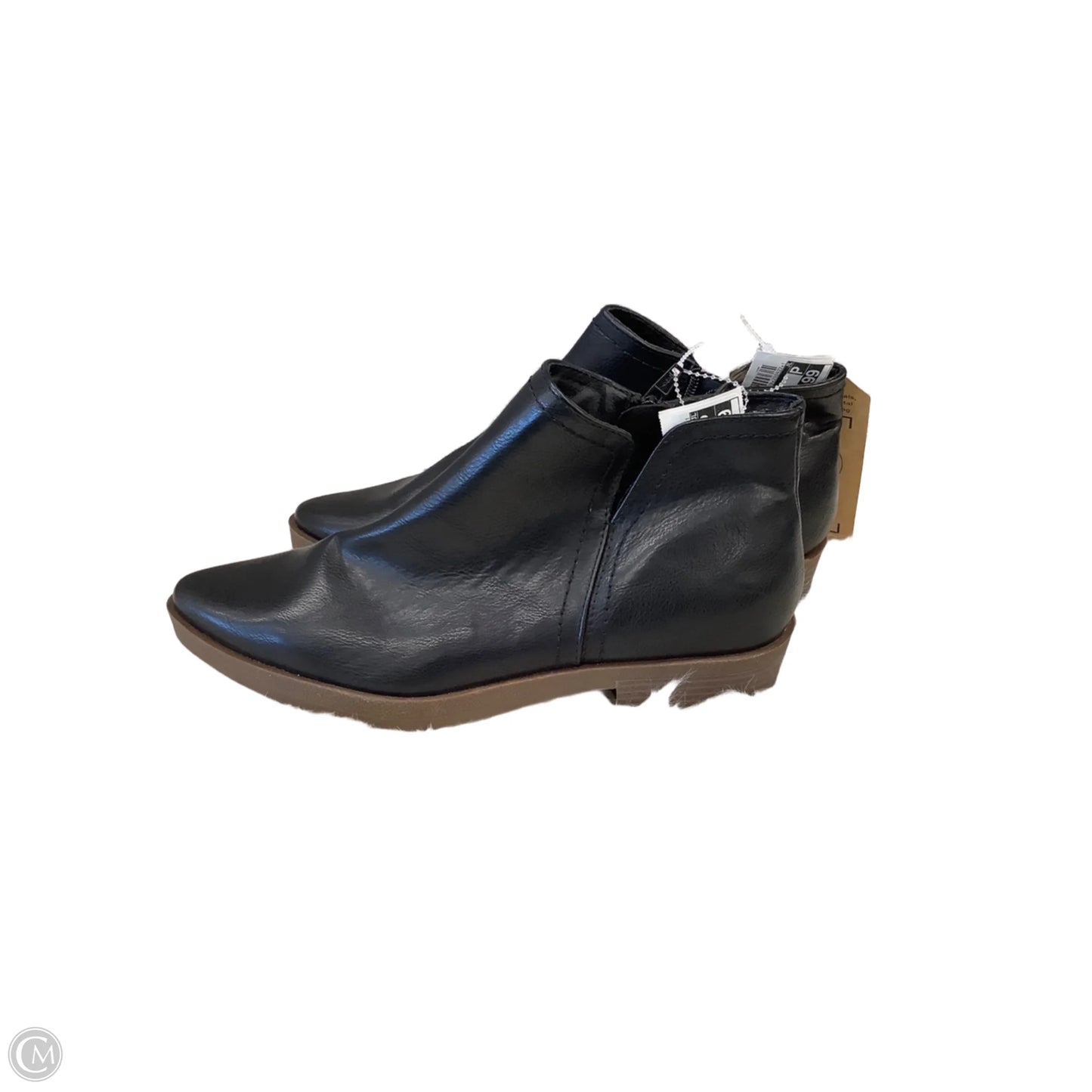 Boots Ankle Flats By Frye And Co In Black, Size: 9