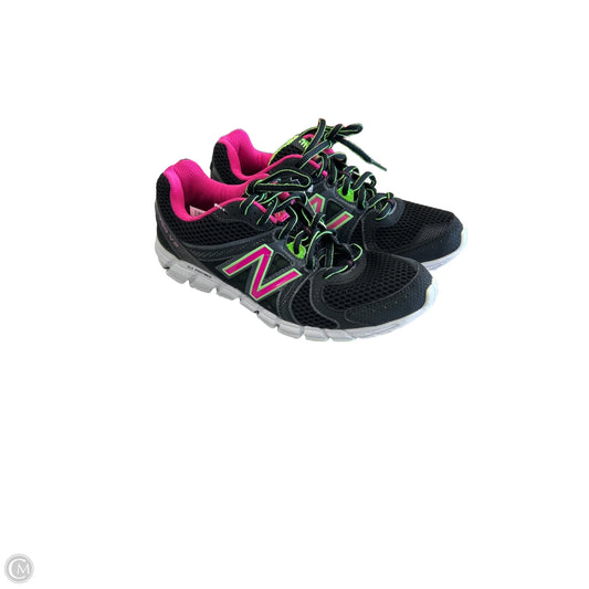 Shoes Athletic By New Balance In Black & Pink, Size: 7