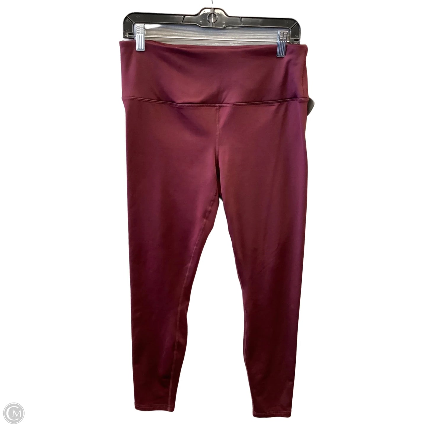 Athletic Leggings By 90 Degrees By Reflex In Red, Size: L