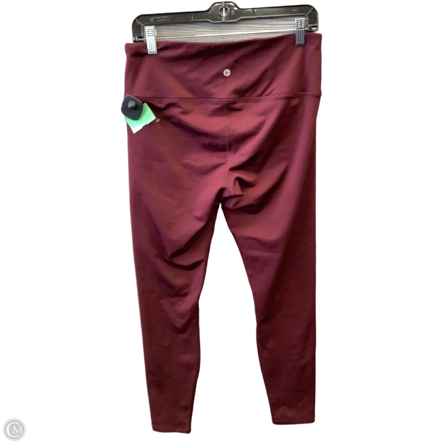 Athletic Leggings By 90 Degrees By Reflex In Red, Size: L