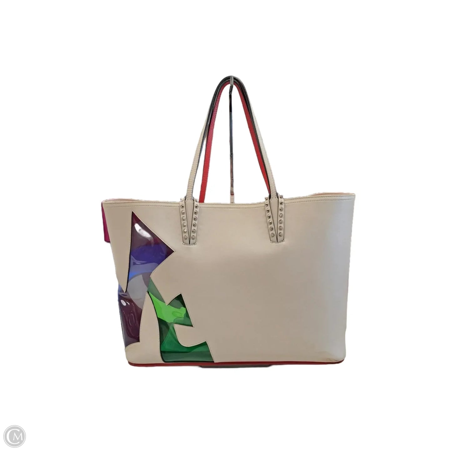 Tote Luxury Designer By Christian Louboutin, Size: Large