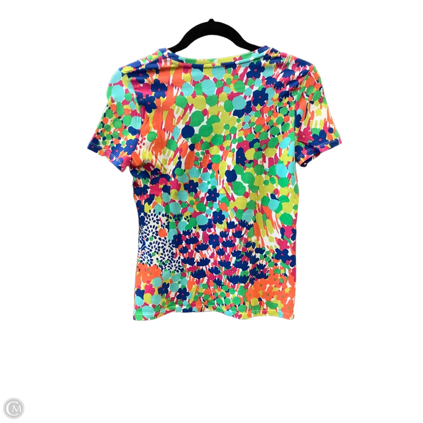 Top Short Sleeve By Talbots In Multi-colored, Size: Sp
