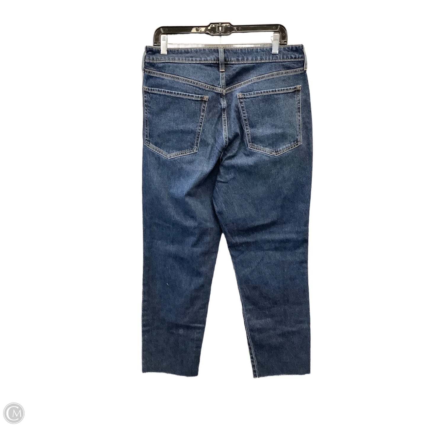 Jeans Straight By Old Navy In Blue Denim, Size: 12