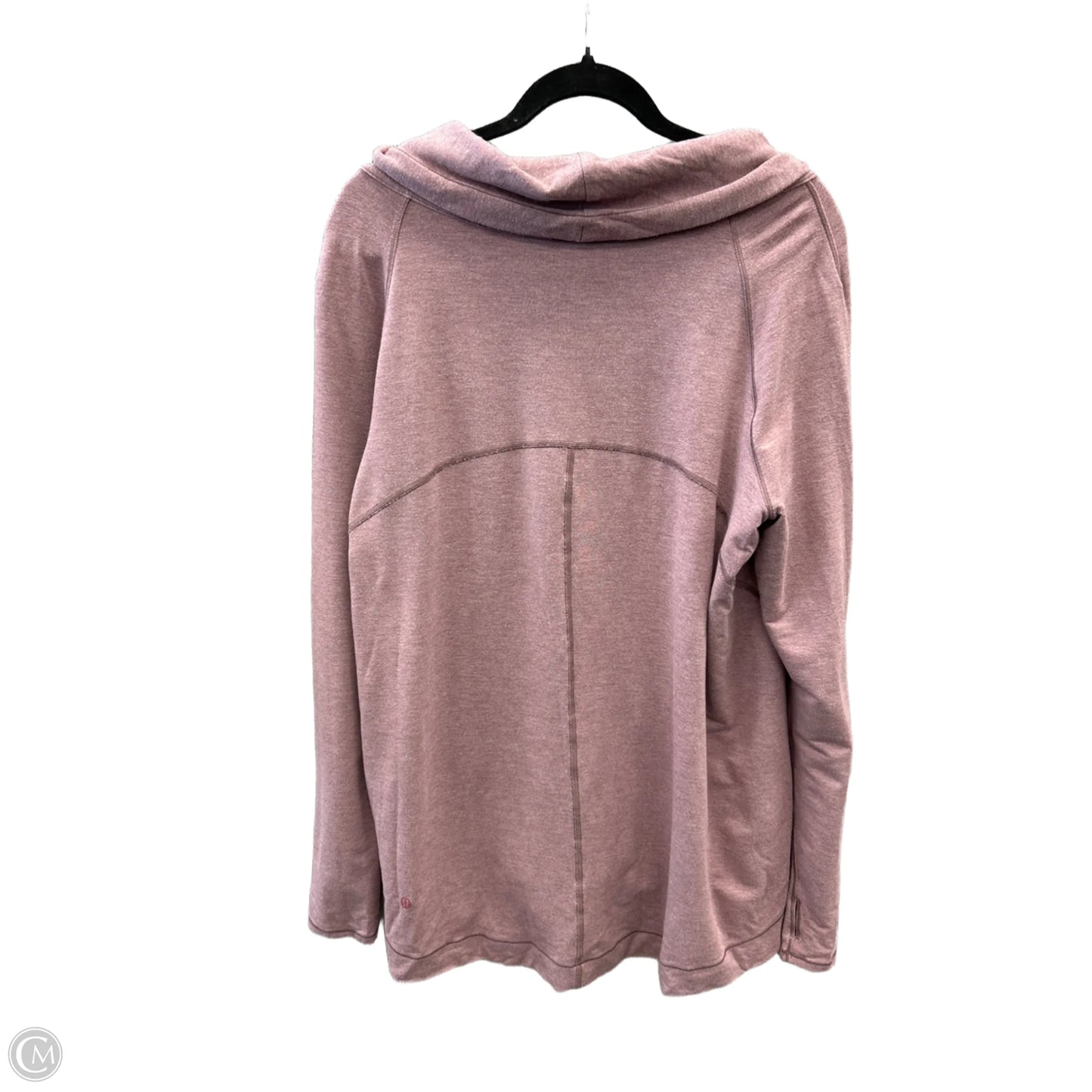Athletic Sweatshirt Hoodie By Lululemon In Pink, Size: 10