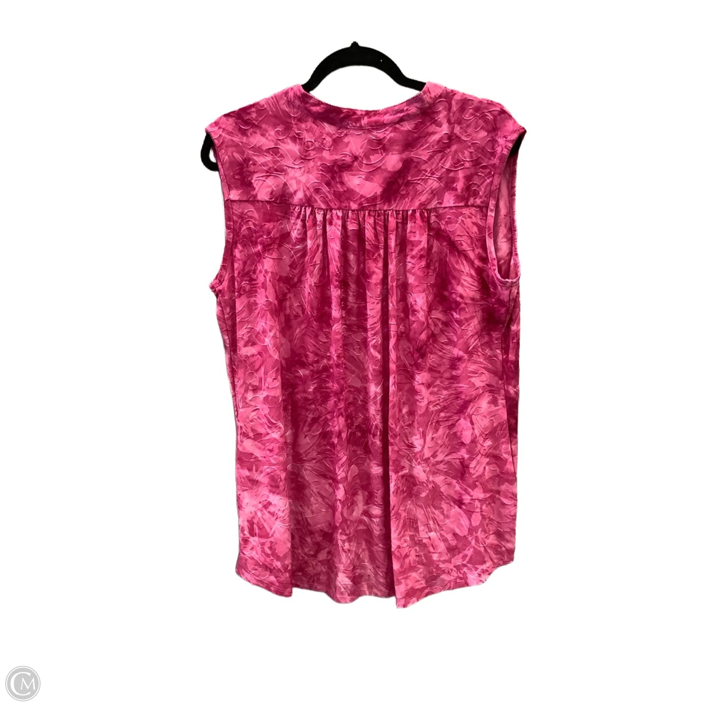 Top Sleeveless By Westport In Pink, Size: 1x