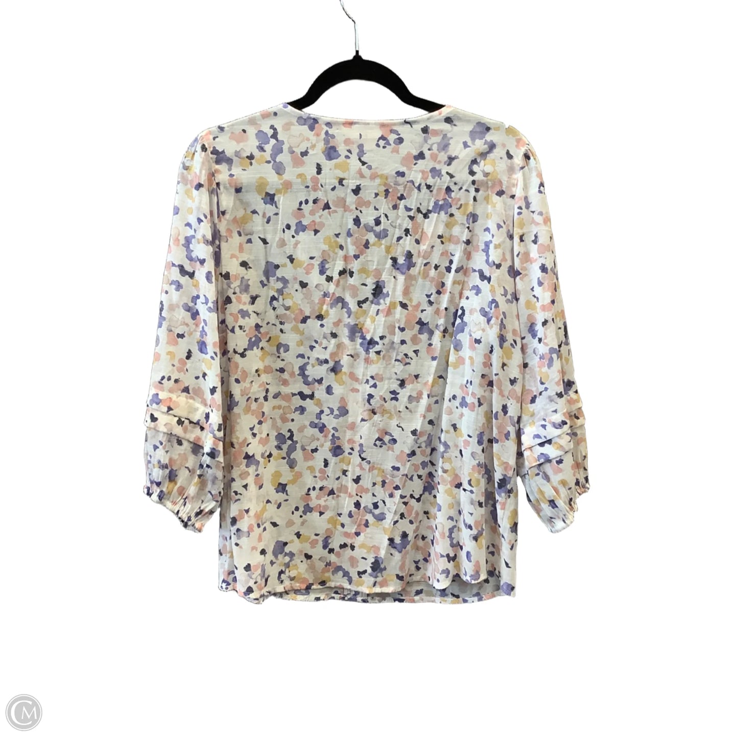 Top Long Sleeve By Clothes Mentor In Multi-colored, Size: L