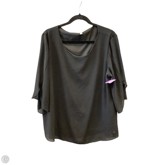 Top Long Sleeve By Clothes Mentor In Black, Size: Xl
