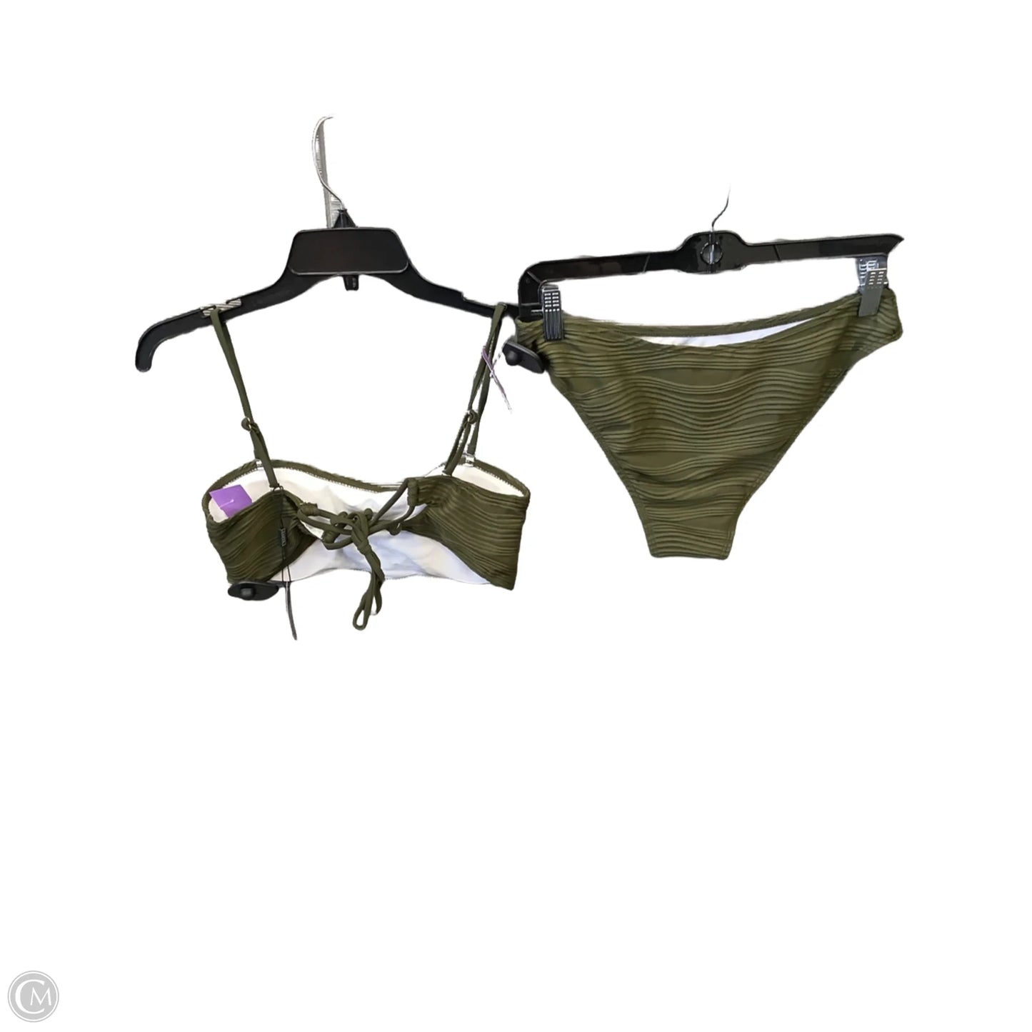 Swimsuit 2pc By Zaful In Green, Size: S