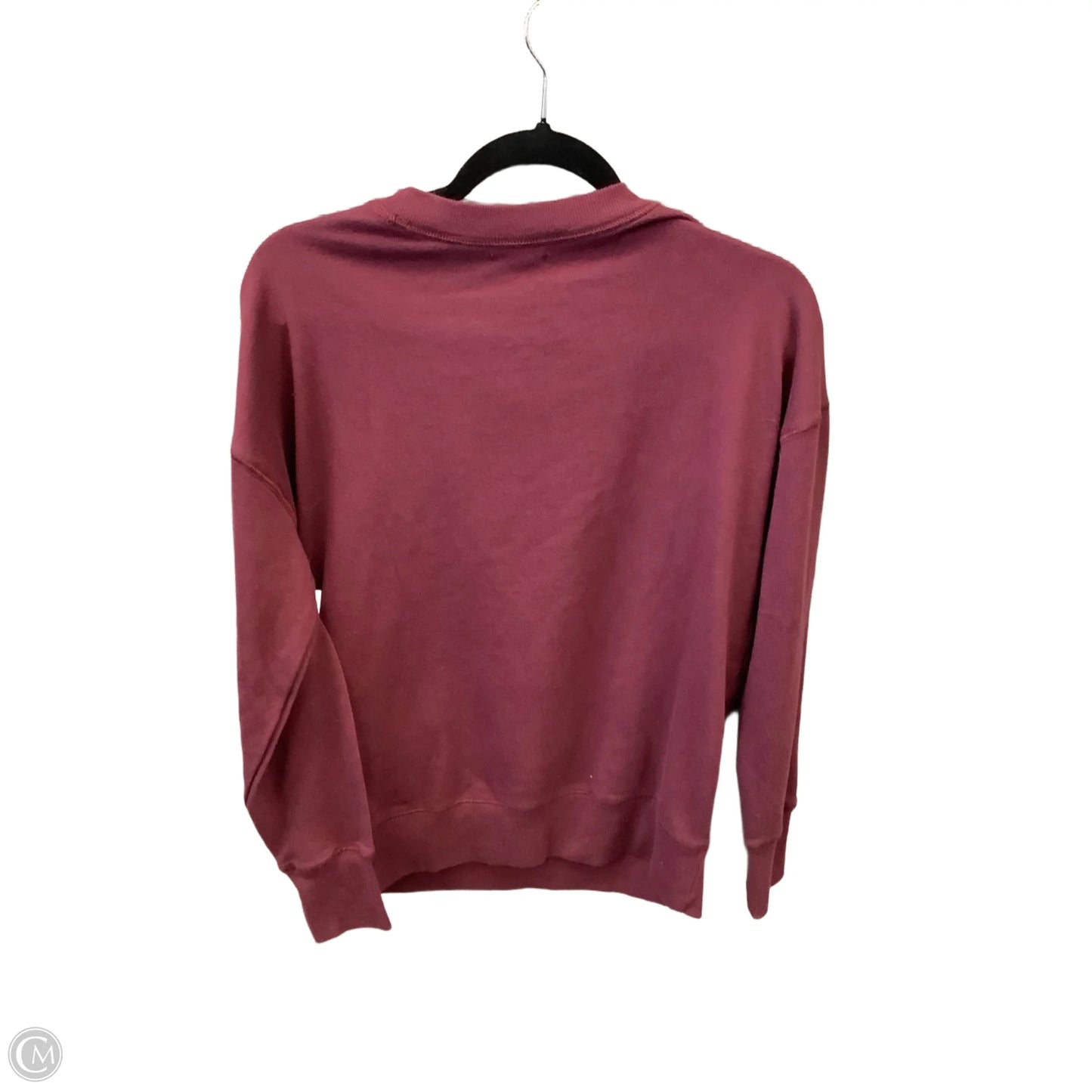 Sweatshirt Crewneck By Maurices In Red, Size: S